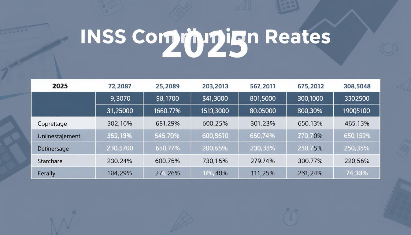 Tabela INSS 2025, tabela de contribuição do INSS em 2025